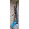 Image 2 : 3 hockey sticks, 1 at 60", 2 minis,