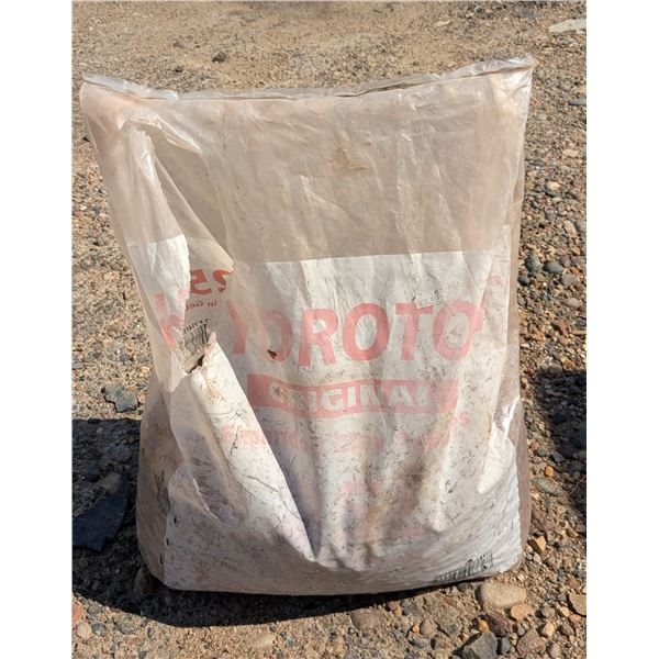 partial bag, Hydroton, expanded clay pebbles