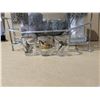 Image 2 : liquor decanter with glasses and mixed shot glasses