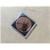Image 3 : ontario transit token, with one ounce copper "coin"
