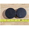 Image 2 : 2 olympic hockey pucks