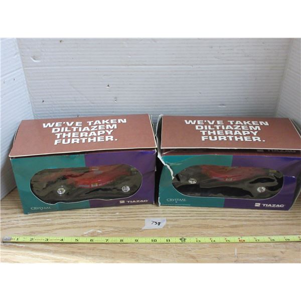 (2) Tiazac Model Cars in Orginal Box