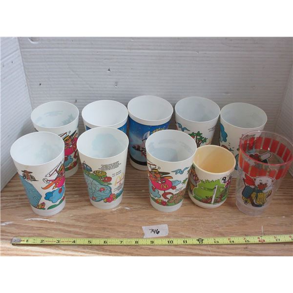 Assortment of Plastic Cups
