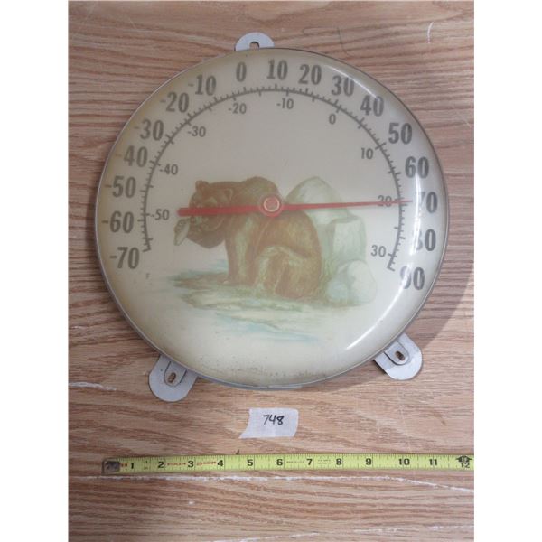 Vintage Dial Thermometer