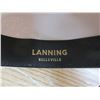 Image 3 : (1) White Size 7 1/4 and (1) Black 6 7/8 Lanning Belleville Cowboy Hat