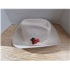 Image 6 : (1) White Size 7 1/4 and (1) Black 6 7/8 Lanning Belleville Cowboy Hat