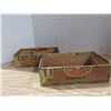Image 3 : (2) Wooden Cigar Boxes of Collectables, Cork Screws, Skeleton Key and More