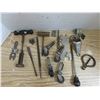 Image 7 : (2) Wooden Cigar Boxes of Collectables, Cork Screws, Skeleton Key and More
