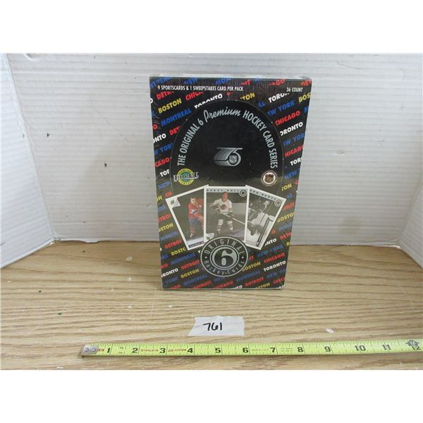 Original 6 Premium Hockey Cards Series (Not Opened)