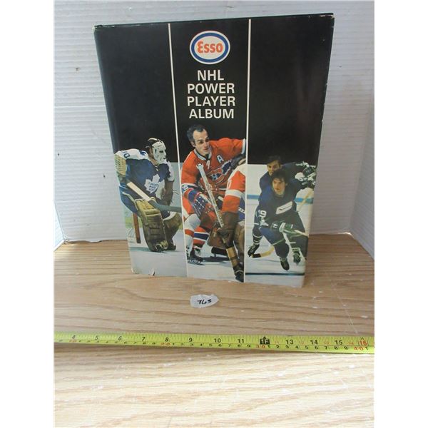 Esso NHL Power Player Album (Seems To Be Complete)