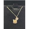 Image 2 : NEW 925S 1.2ct Princess Cut Moissanite Necklace, RRV $1525.00