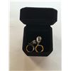 Image 1 : NEW Sterling Silver 2.0ct Pear Halo Dangle Earrings