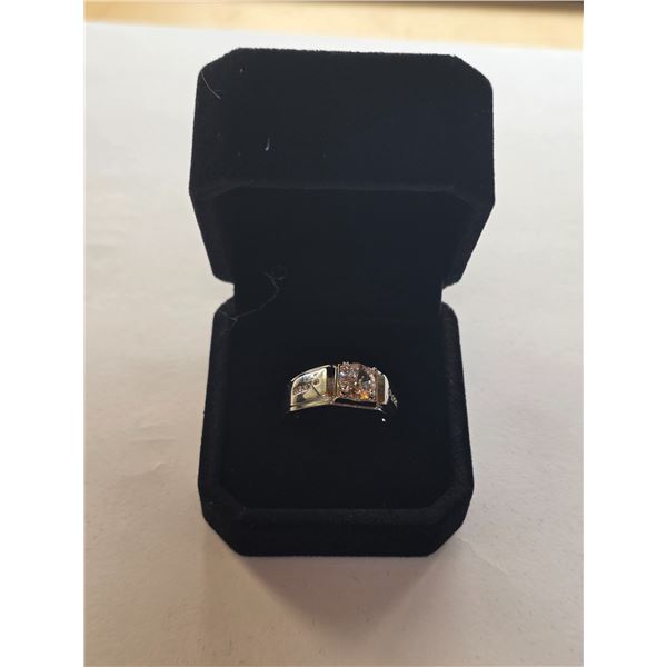 NEW Sterling Silver 1.0ct Man’s Ring