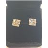 Image 2 : NEW Sterling Silver 3.0ct Princess Stud Earrings