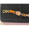 Image 2 : NEW 18K Gold Plated 28.0tcw Oval Cut Bracelet