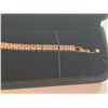 Image 3 : NEW 18K Gold Plated Princess Tennis Bracelet