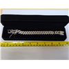 Image 1 : NEW Platinum Plated Cuban Link Bracelet