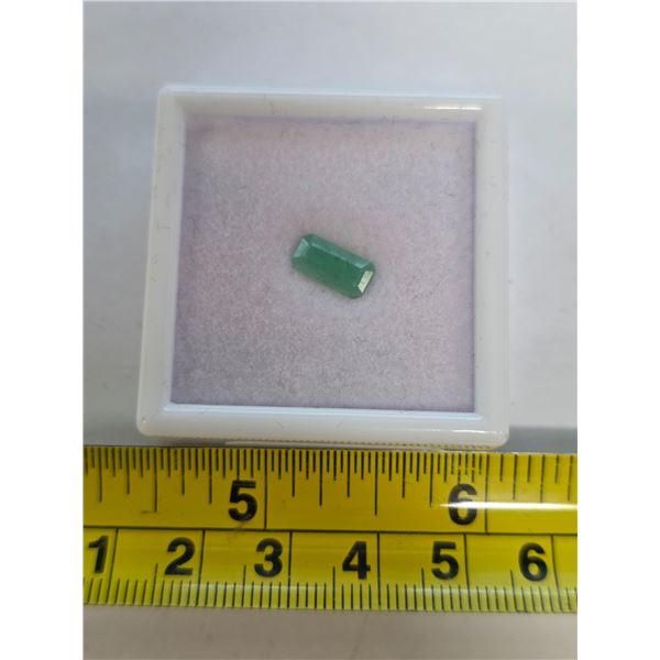 New - 1.3ct Natural Emerald - Retail $360.00