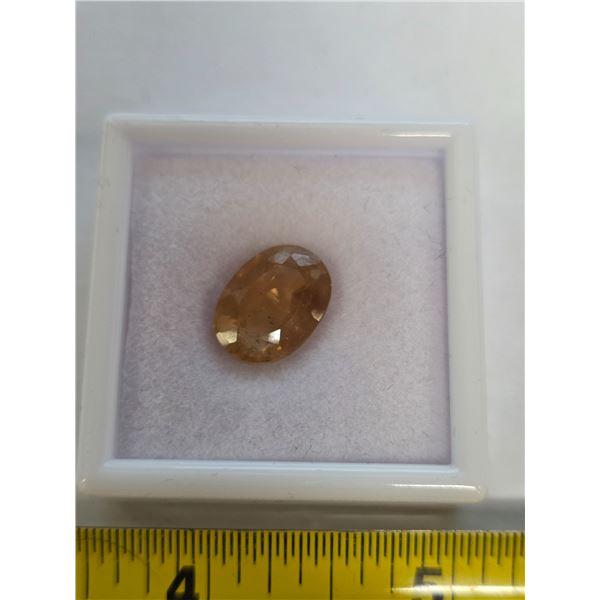 New - 11.4ct Natural Imperial Topaz - Retail $1600.00