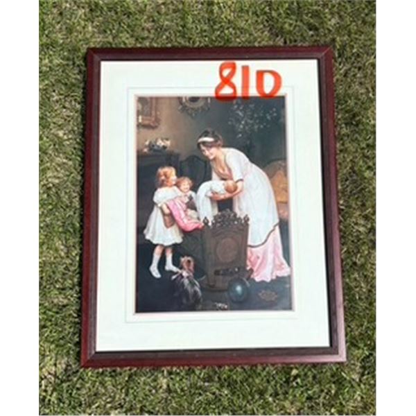 Vintaged Framed Picture