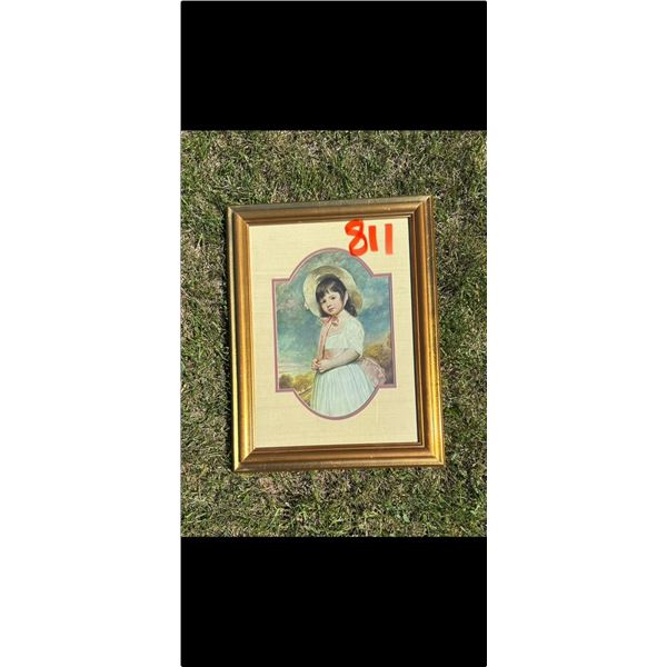 Vintaged Framed Picture