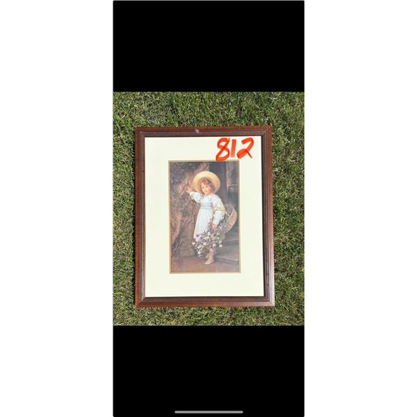 Vintaged Framed Picture