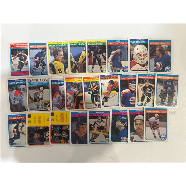 1982-83 OPC Hockey Cards (25)