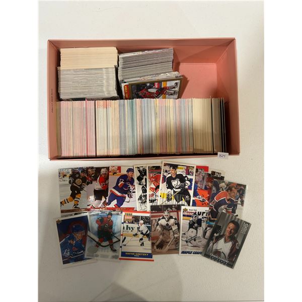 Box of Assorted Hockey Cards