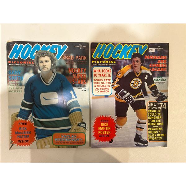 1975 Hockey Magazines (2)