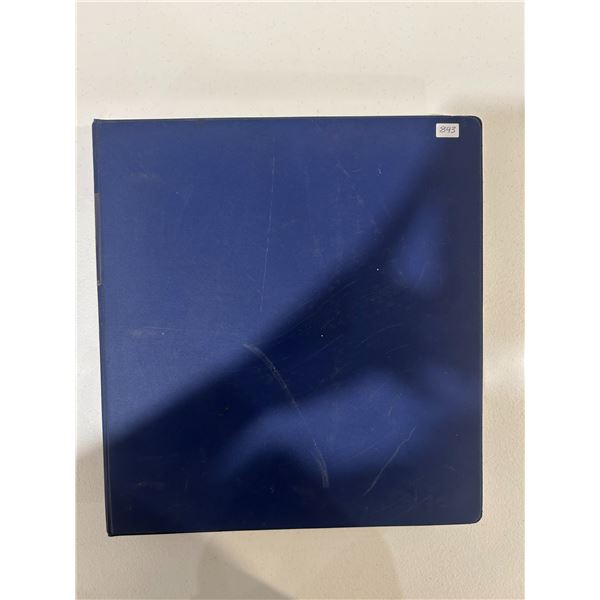 Assorted Sports card Binder