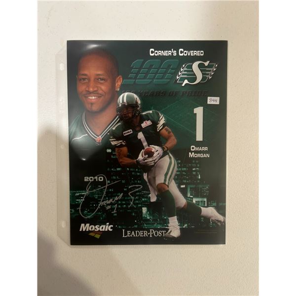 Omar Morgan - Autographed Print