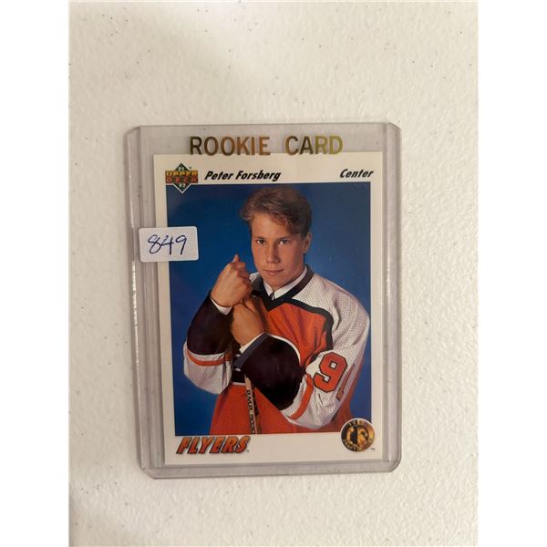 Peter Forsberg - Rookie Card