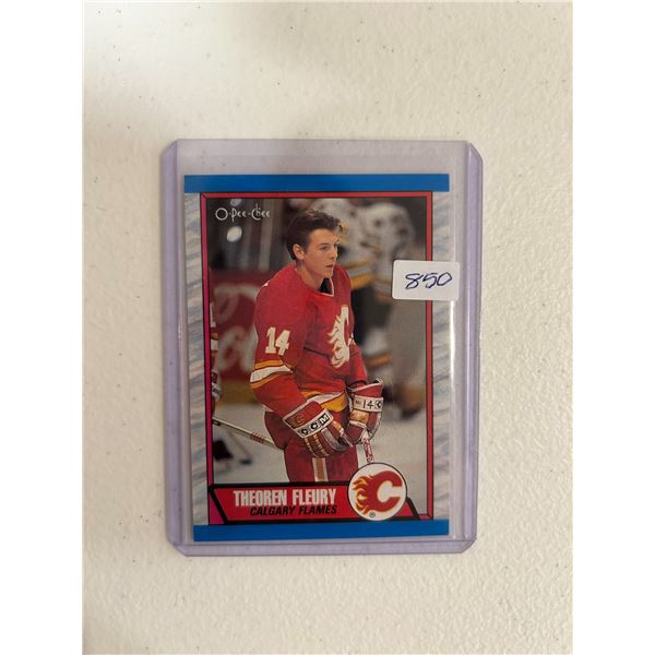 Theo Fleury - Rookie Card