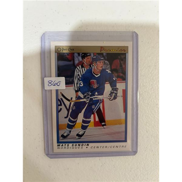 Mats Sundin - Rookie Card