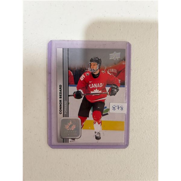 Connor Bedard - World Junior Hockey Card