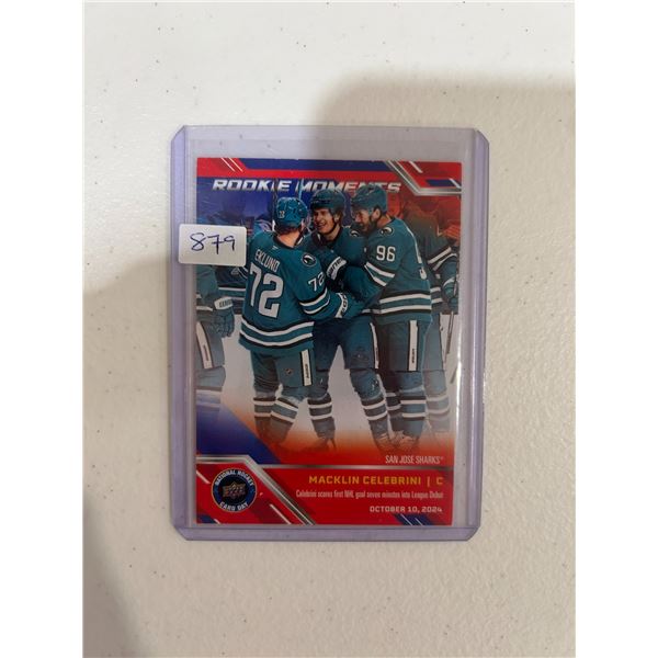 Macklin Celebrini - Rookie Card