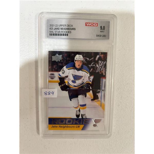 Jake Neighbors Rookie Card - Graded Mint
