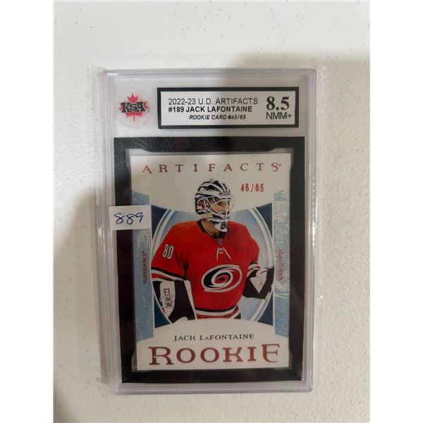 Jack Lafontaine - Rookie Card - Graded Near Mint/Mint