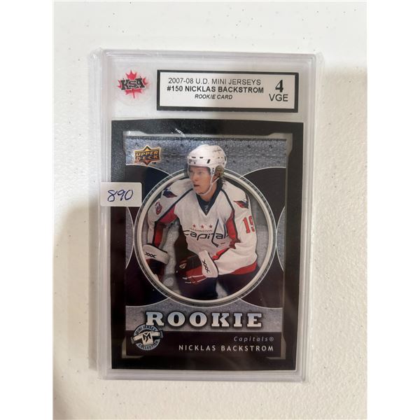 Nicklas Backstrom - Rookie Card - Graded Very Good / Excellent