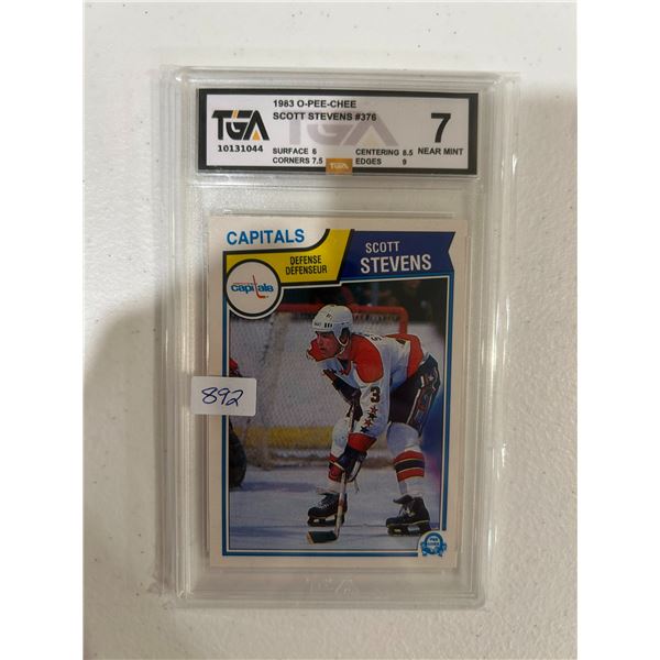 Scott Stevens - Rookie Card - Graded - Near Mint