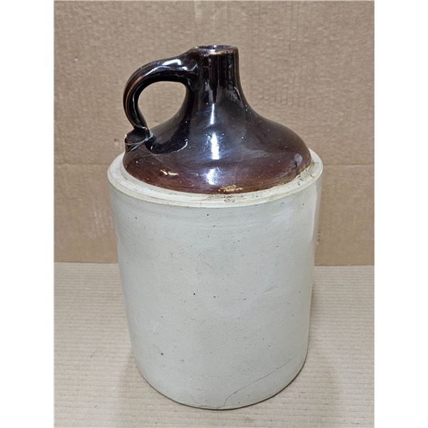 14.5” Stoneware Jug (has cracks)