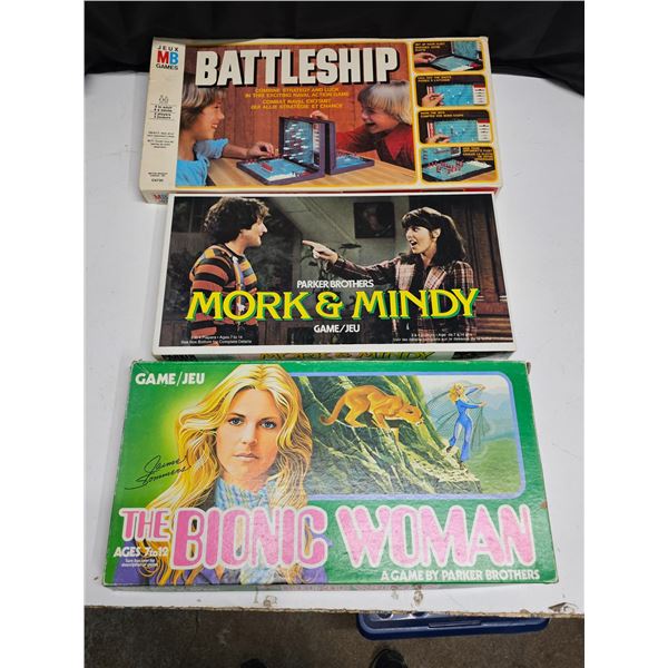Vintage Board Game Lot Inc. Battleship (Complete with Pieces)