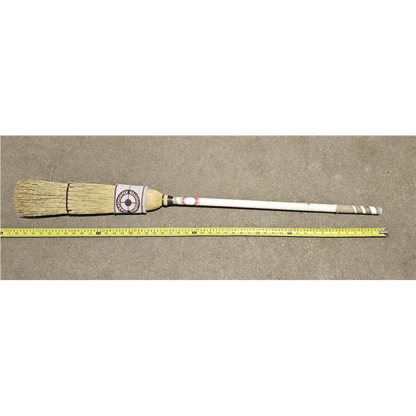 Vintage Sharpshooter Corn Straw Curling Broom