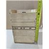 Image 2 : Vintage Glass Jug in Wooden Crate – 13 ¼” Tall