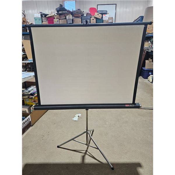 Vintage Kodak Projector Screen, 56 ¾” Tall