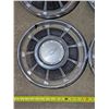 Image 2 : Lot of (4) Chevy Hubcaps