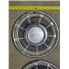 Image 3 : Lot of (4) Chevy Hubcaps