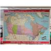 Image 1 : Vintage Neilson’s Map of Canada 42x58”
