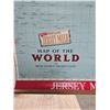 Image 2 : Vintage Neilson’s World Map, 41 x 53 ½”