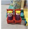 Image 3 : Vintage Fisher Price Castle Set w/ Original Pieces